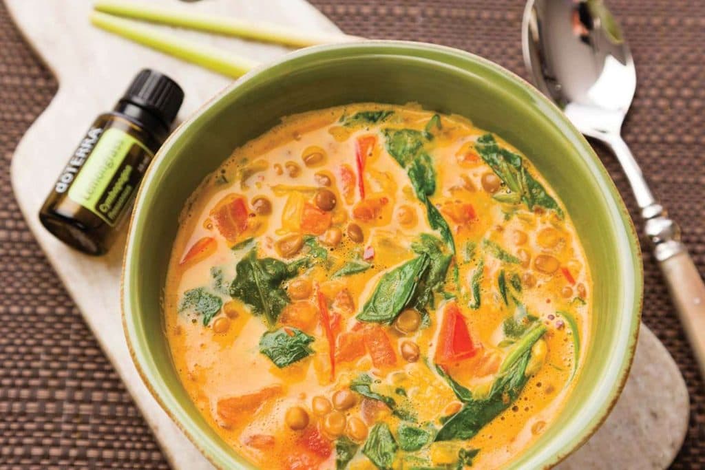7 Easy Steps To Make Coconut Red Lentil Soup With Lemongrass