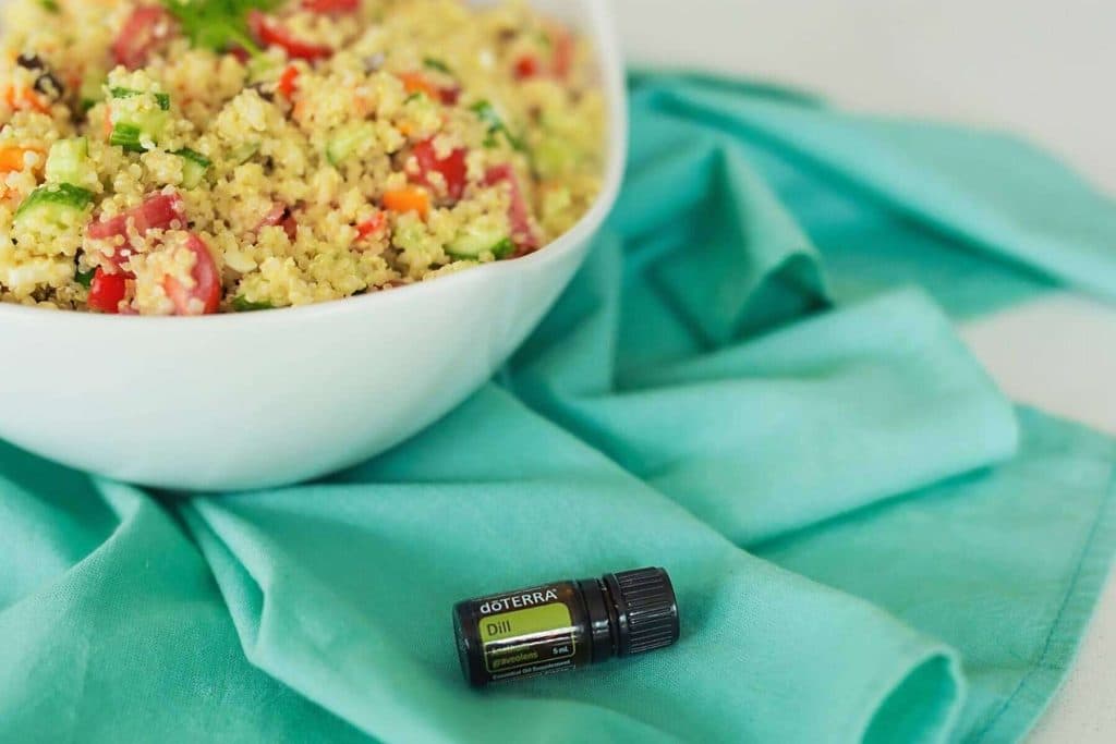 try our quinoa dill salad perfect for the summer