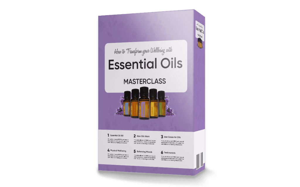Essential Oil Masterclass online course featuring doterra therapeutic grade essential oils