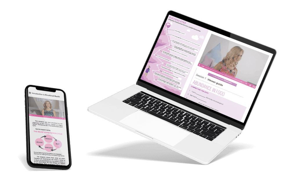 Life more abundantly course laptop and phone to live a life of abundance