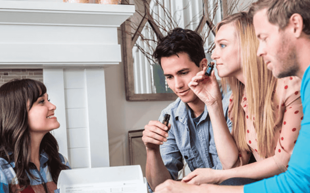 Oct 2021 Sharing Promo Vertical for Financial Freedom and Abundantly Living through a doterra essential oil business sharing party