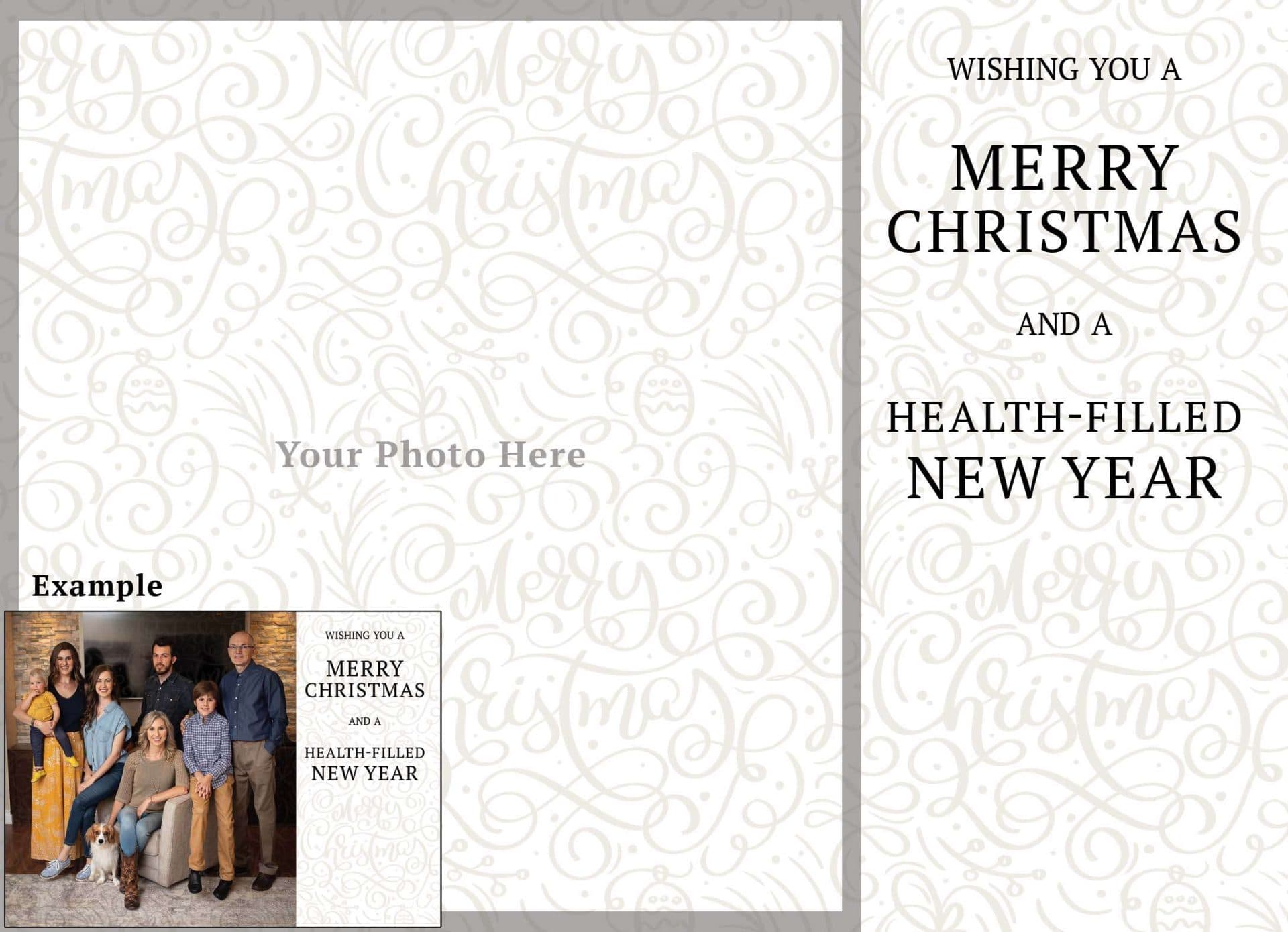 12 Days of Christmas Card Example