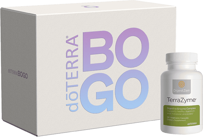 doTERRA BOGO March 2023 - Rest & Digest BOGO Box for big discounts and savings in doTERRA essential oils and supplements systems limit time