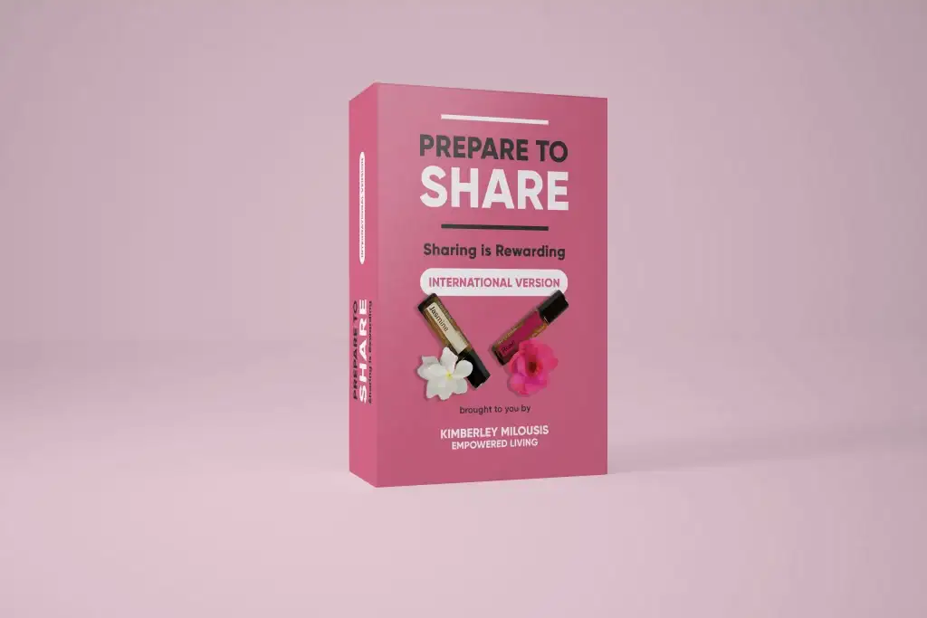 Prepare To Share International Version - Sharing Course for doTERRA Customers, Builders, and Sharers around the world 2