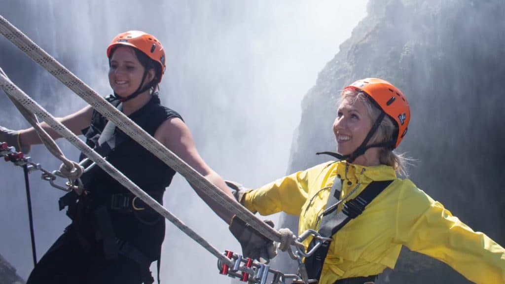 My Adventures in Africa - abseil 2