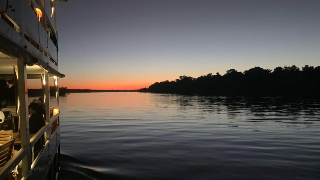 My Adventures in Africa - calm boat