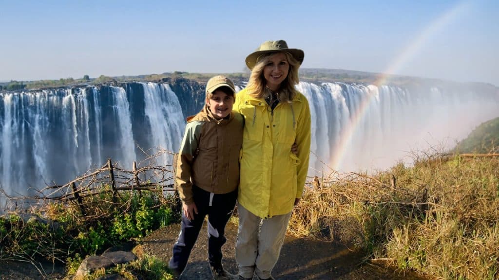 My Adventures in Africa - waterfall 2