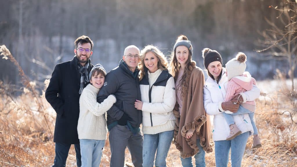 Milousis-Family-photo-outside during winter