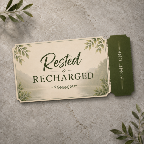 Rested & Recharged Retreat | 1-Day Retreat - Event Ticket