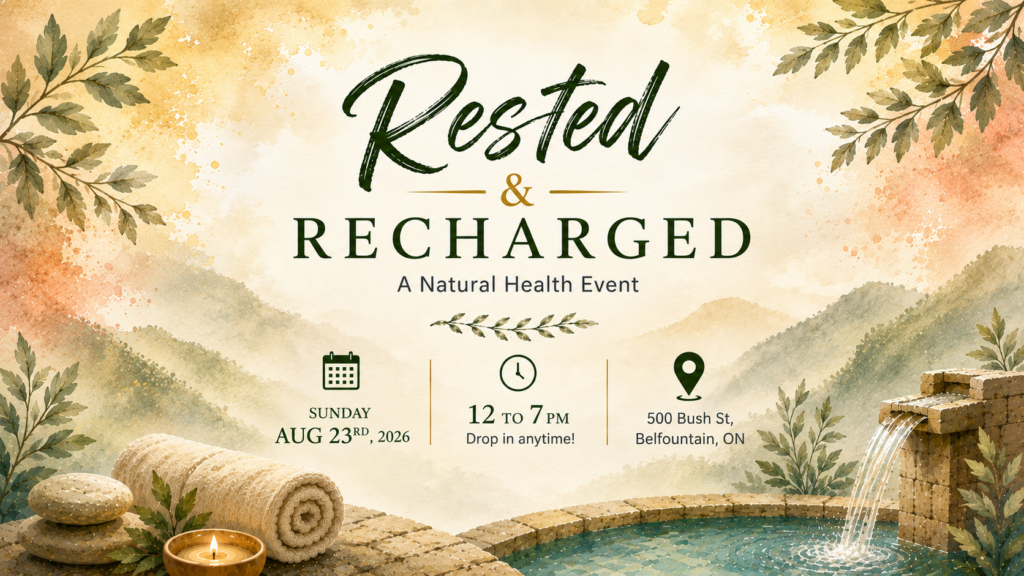 Rested & Recharged Retreat 1 EL Event RRR 2026 08.23